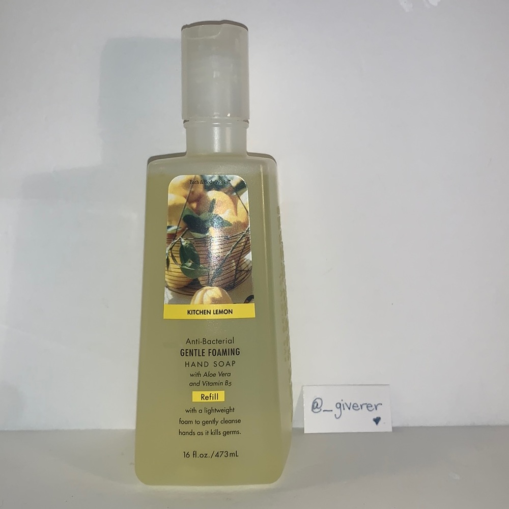 REFILL Kitchen Lemon Gentle Foaming Anti-Bacterial Hand Soap